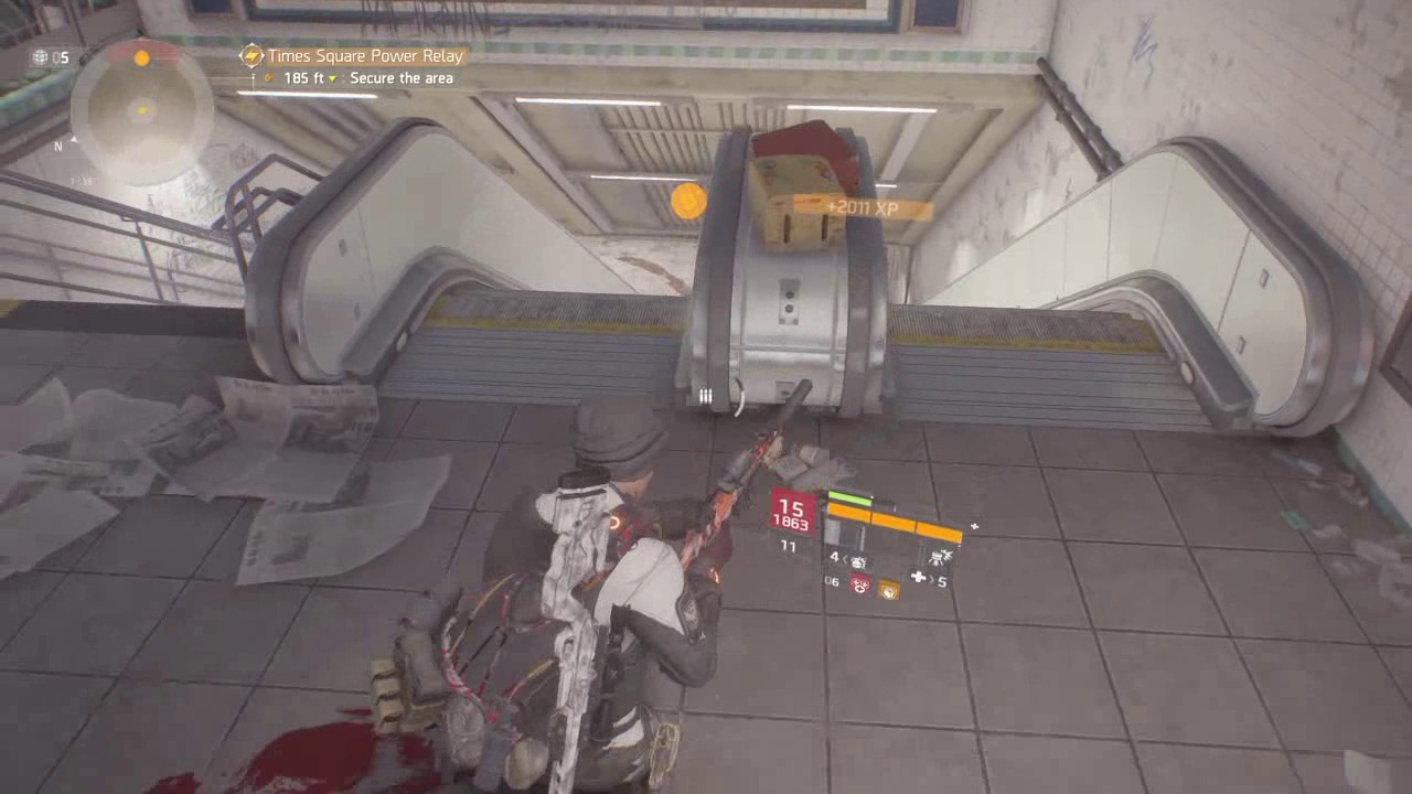 The Division Times Square Power Relay  Legendary Solo
