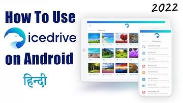 IceDrive App Tutorial (Hindi) 🔥 - How To Use IceDrive On Android