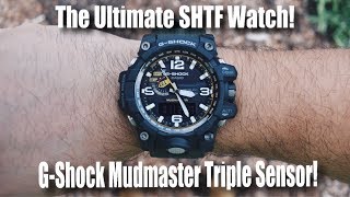 The Ultimate SHTF Watch! (GShock Mudmaster GWG10001A3 Review)