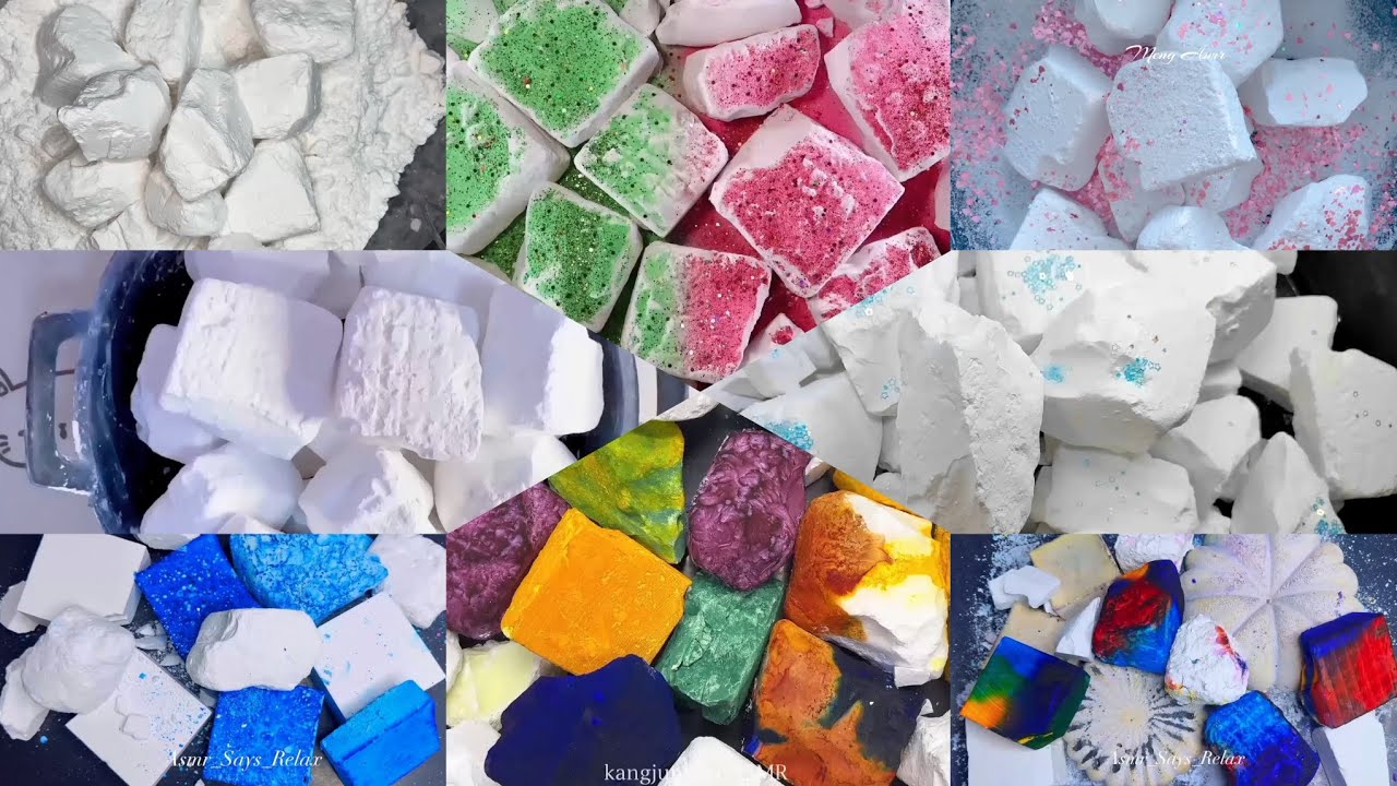 Soft jumbo & jumbo chunks gymchalk crushes asmr | 7 different creators edit comp | dyed & pj 🤍💕