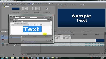 How to make an easy cool intro in Sony vegas pro 9