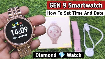 Gen 9 Smartwatch Diamond Smartwatch GEN 9 Smartwatch How to time setting date setting