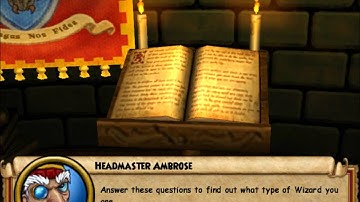 Wizard101 - creating my character