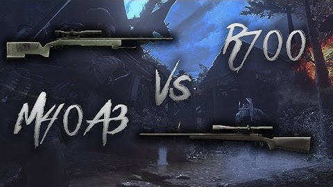 Which Weapon Is  Really Better? - M40a3 vs R700 MWR -  R700 - M40a3