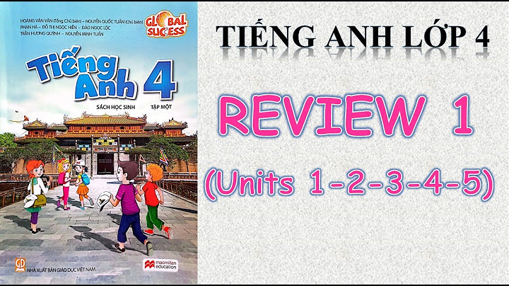 Bài tập tiếng anh lớp 4 review 1 năm 2024