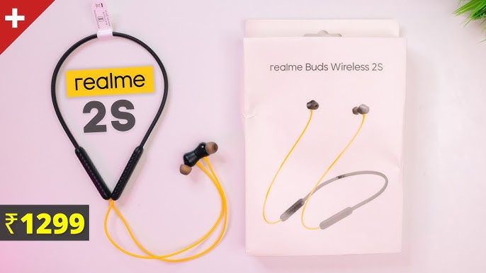 realme Buds Wireless 2S in Ear Earphone with mic, Dual Device Switching &  Type C Fast Charge & Up to 24Hrs Playtime, Bluetooth Headset Neckband
