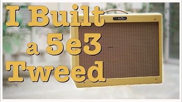 I Built a 5e3 Tweed amp Hardwired - Doctor Guitar EP286