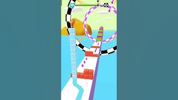 Cube Surfer Mobile Gameplay Level 38 #viral #gameplay #trending #cube #Howtoplay #shorts#cubesurfer