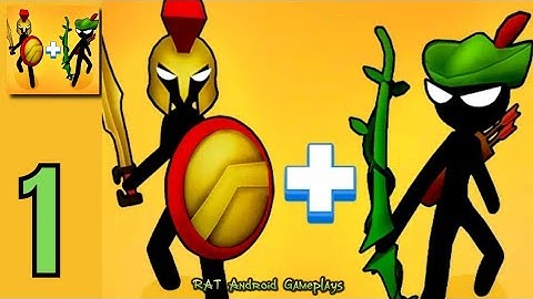 Merge Black Stickman | Level 1-15 Gameplay Walkthrough Part 1 Tutorial Stickman Army (Android)