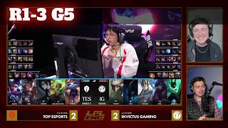 IG vs TES - Game 5 | Round 1 S16 LPL Summer Playoffs 2026 | Invictus Gaming vs Top Esports G5 full screenshot 3