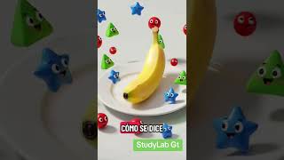 aprende 3 frutas en ingles #aprendeinglés #inglesencasa #ingles #inglesonline #english #shorts#video