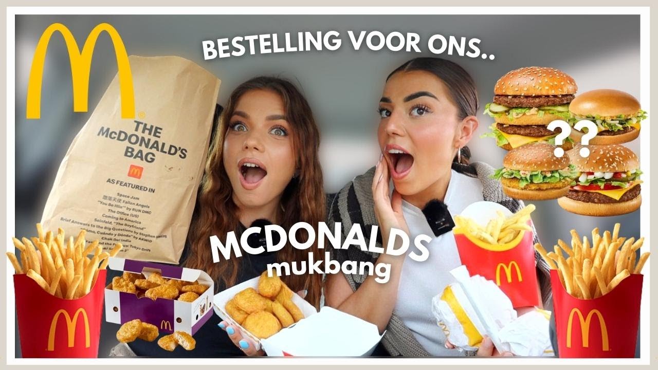 Persoon Voor Ons Bepaalt De Bestelling😱 McDonalds met Kristina K🍟🍔