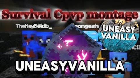 Best EU Survival Player | Crystal PvP Montage | uneasyvanilla.com