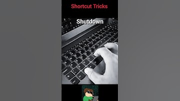 Shutdown Shortcut Keys | Quick PC Trick #computer #pc #keyboard #tricks #hack