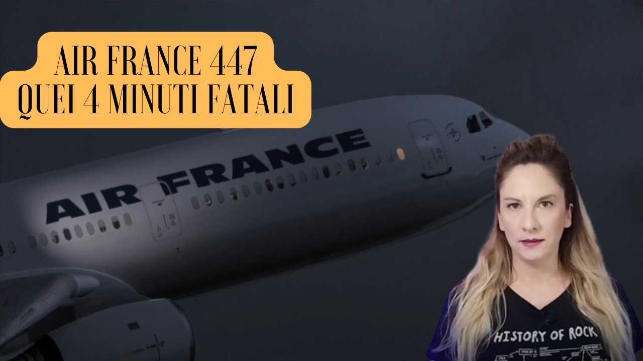 AIRFRANCE 447 TRAGEDIA NELL'ATLANTICO