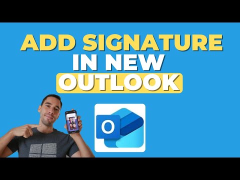 How To Add Signature In New Outlook