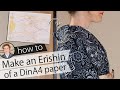 How to Make an Erishin of a DinA4 Paper