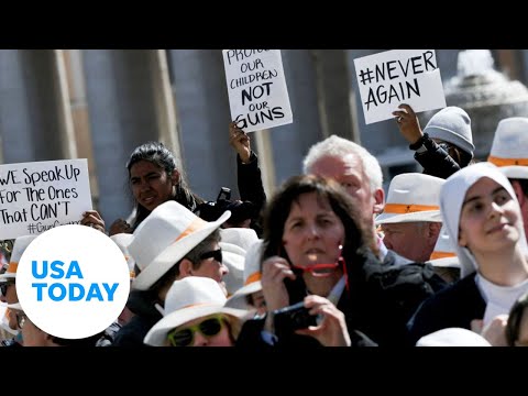 Watch: Thousands rally against gun violence at March for Our Lives protest in Washington, DC