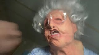 When your grandma catches you jerking off