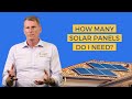 How Many Solar Panels Do I Need?