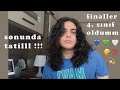 FİNALLERİM BİTTİ 🎉🥳| 4. SINIF OLDUM, TATİL BAŞLADI..