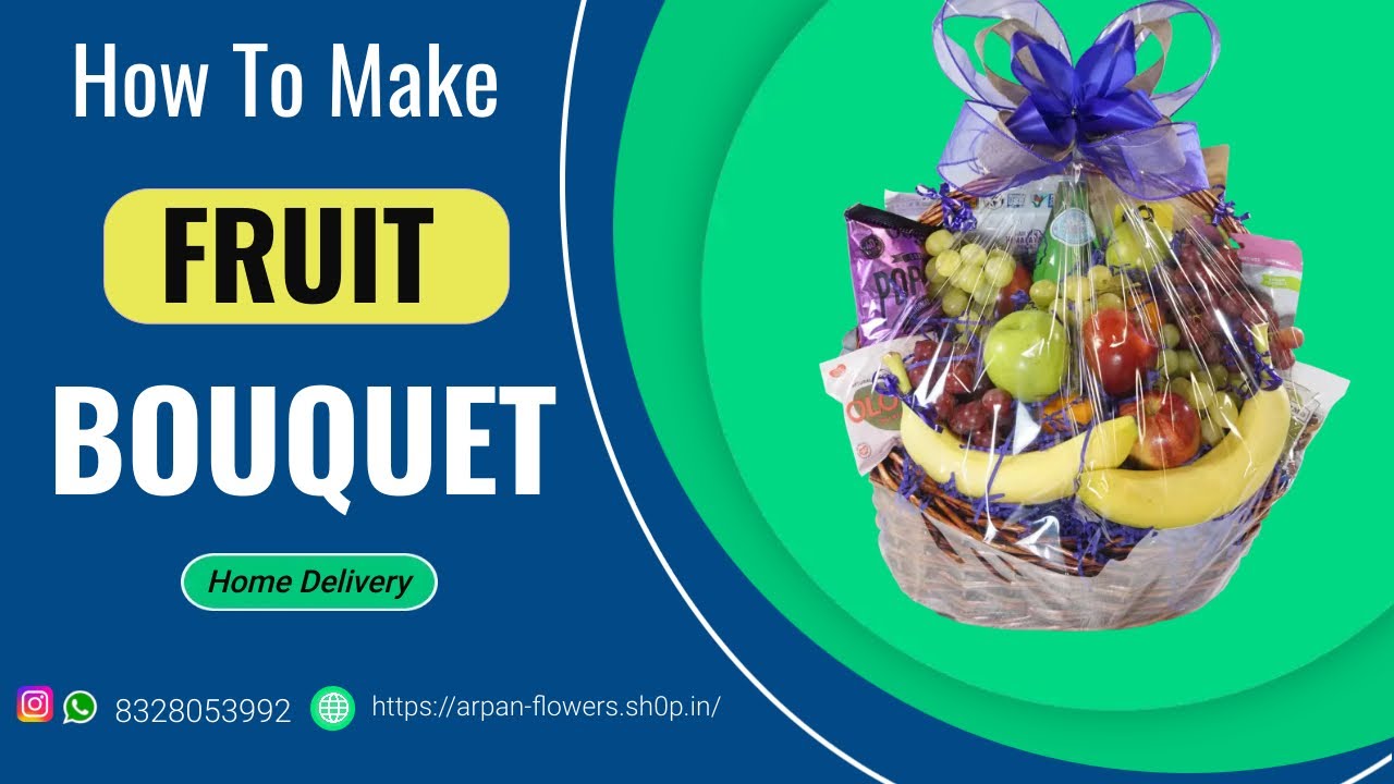100 Orignal How to make fruit 🍎 Bouquet How to make dry fruit bouquets youtubeshorts 