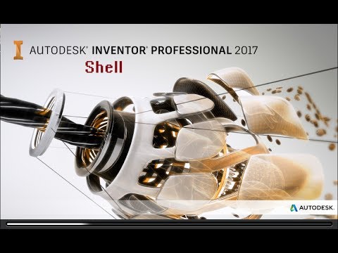 Autodesk Tutorial - Shell, Delete face and Thicken / Offset