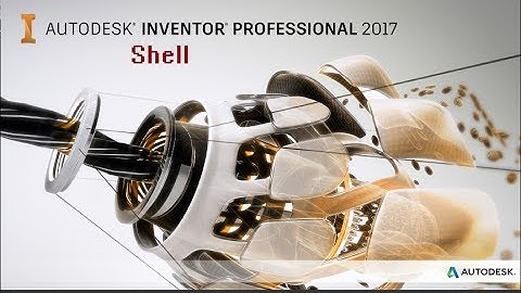 Autodesk Tutorial - Shell, Delete face and Thicken / Offset
