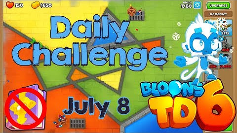 Bloons TD 6 Daily Challenge | Banana Guns | No MK No Powers Used | July 8 2022
