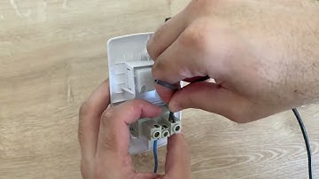 Como instalar tomada ONDE EXISTIA APENAS INTERRUPTOR.