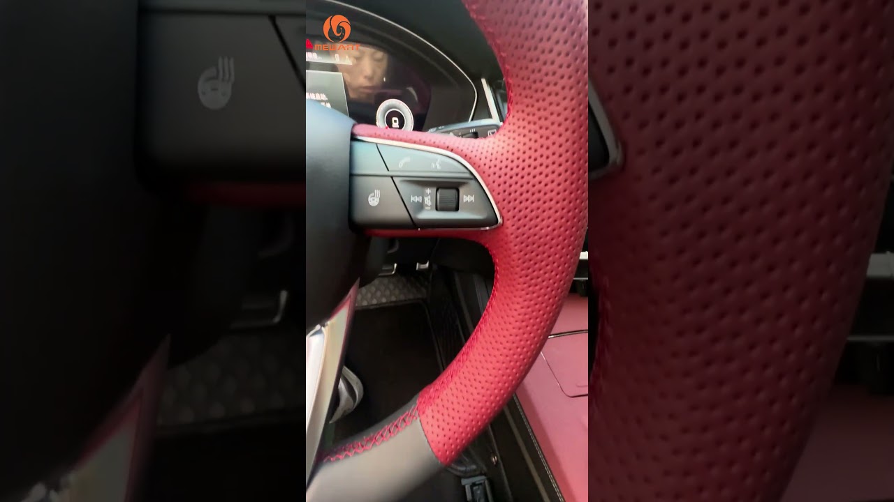 MEWANT Lenkradbezug für Audi A3 A4 A5 S3 S4 S5 RS 3 RS 4 Q2 SQ2 Q8 SQ8 RS Q8    