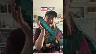 I made a DIAMOND Minecraft Sword! #minecraftdiy