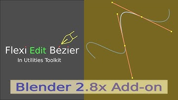 Overview of Flexi Edit Bézier Tool | Free Blender 2.8x Add-on
