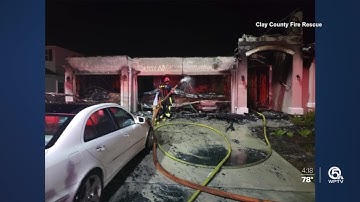 Florida home torched by hot fireworks tossed in trash can, officials say