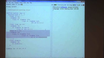 Programming Languages - Lecture 2012-10-12