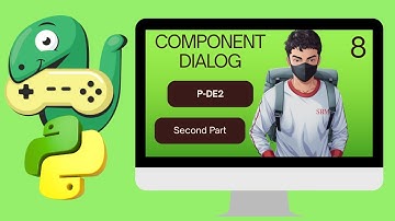 Making a COMPONENT dialog PART 2 | ARCADE Python | PED 2 | 8 | #ingesrm #university #python