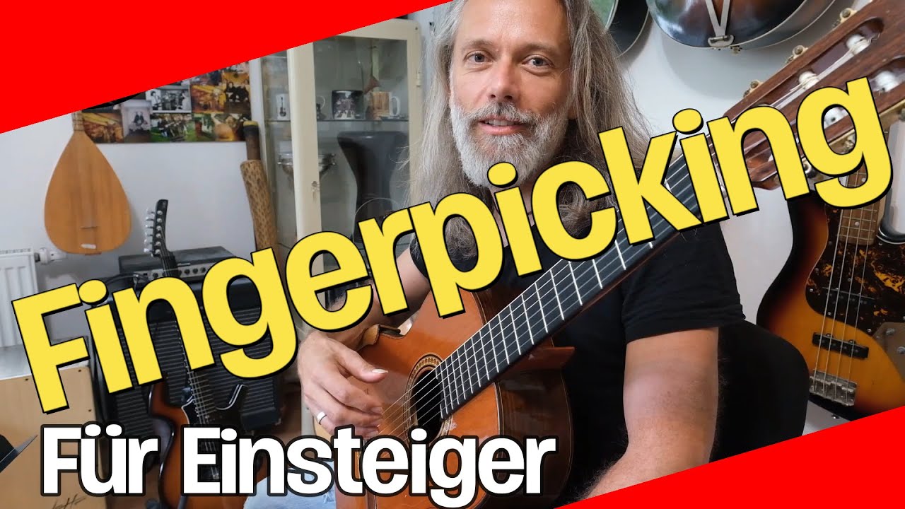Fingerpicking auf der Gitarre / Zupfmuster YouTube