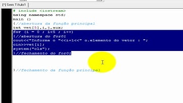 CEP ITAJUBA LINGUAGEM DE PROGRAMAÇÃO C / C++ METODO BOLHA AULA 23