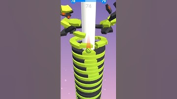 Stack Ball 3D - Gameplay  #Gaming #iOSGameplay #asmrgames #androidgames #asmr #Shorts #funny