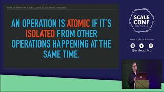Data corrupting architectures we know and love - Sean T. Allen - @SeanTAllen