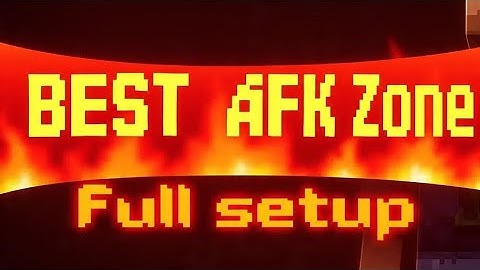 Best AFK Plugin | AxAFKZone Plugin Minecraft | AFK ZONE Plugin Like FireMC Server | Full Tutoria