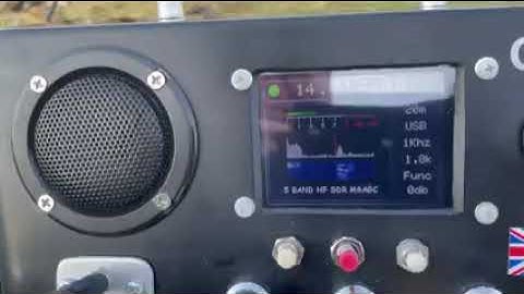 QRP contact into Western Canada -  Homebrew SDR - Top loaded 1/4 wave antenna - 5W - VA6MB - Mike