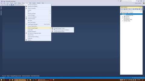 Asp.Net MVC 5 - Installing Microsoft AspNet Mvc Package
