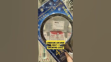 Virtual, Upright and Magnified images through a magnifying glass