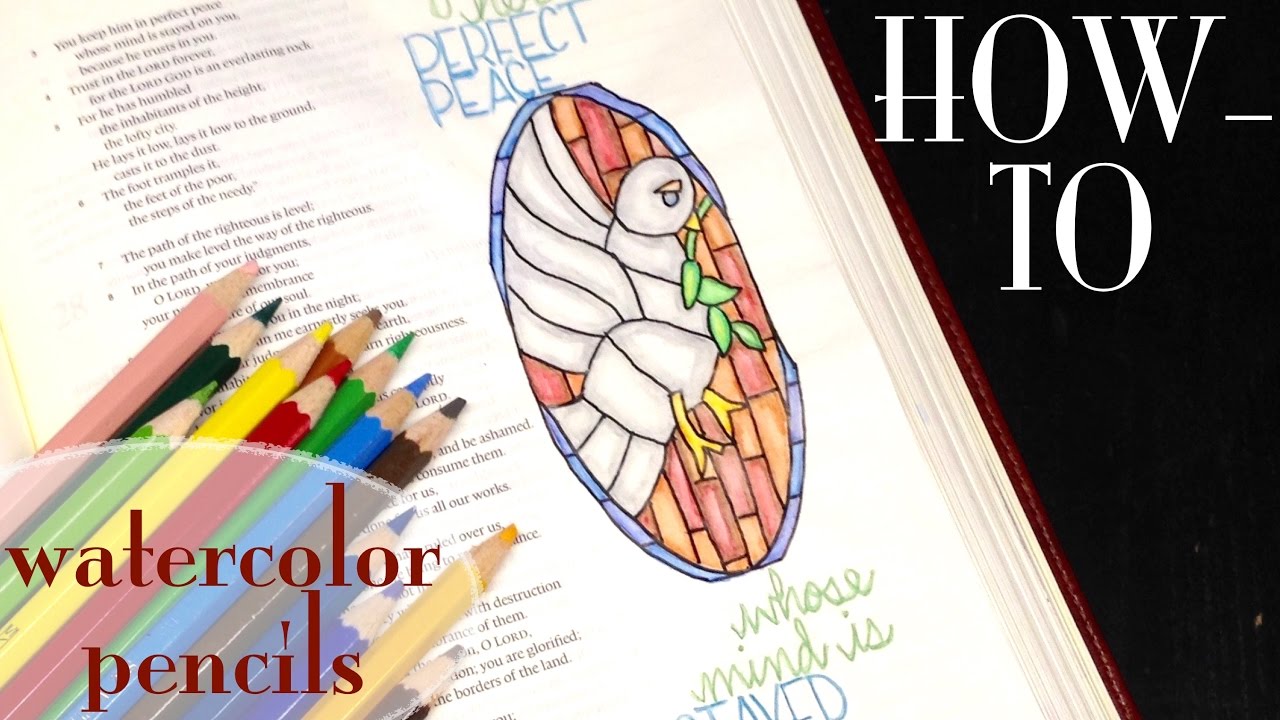 7 Creative Ways to Use Colored Pencils in Bible Journaling