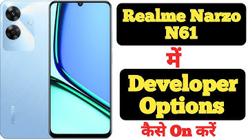 How to enable developer options in Realme Narzo N61 || Realme Narzo N61 developer options||