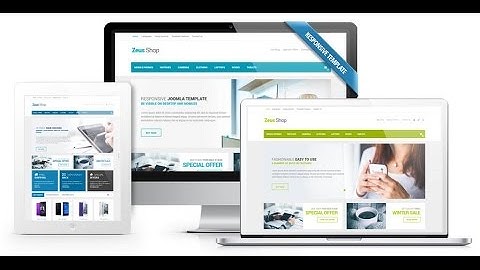 Zeus Shop Joomla Template