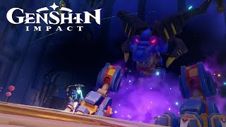 Scara Face The Evil Dragon Cutscene Genshin Impact