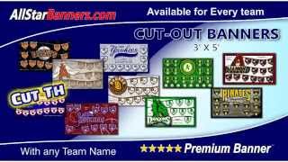 Baseball Banner makers with thousands of design combinations, clipart, logos and mascots.
