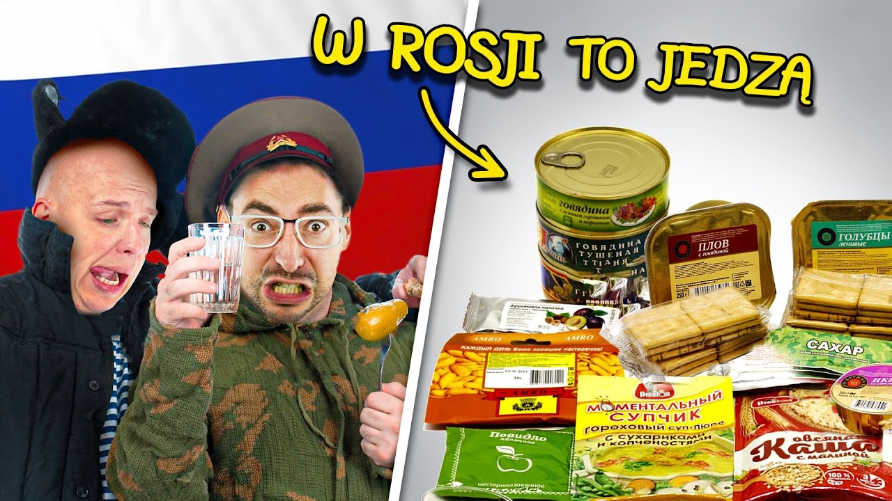 Test WOJSKOWEGO JEDZENIA z ROSJI!